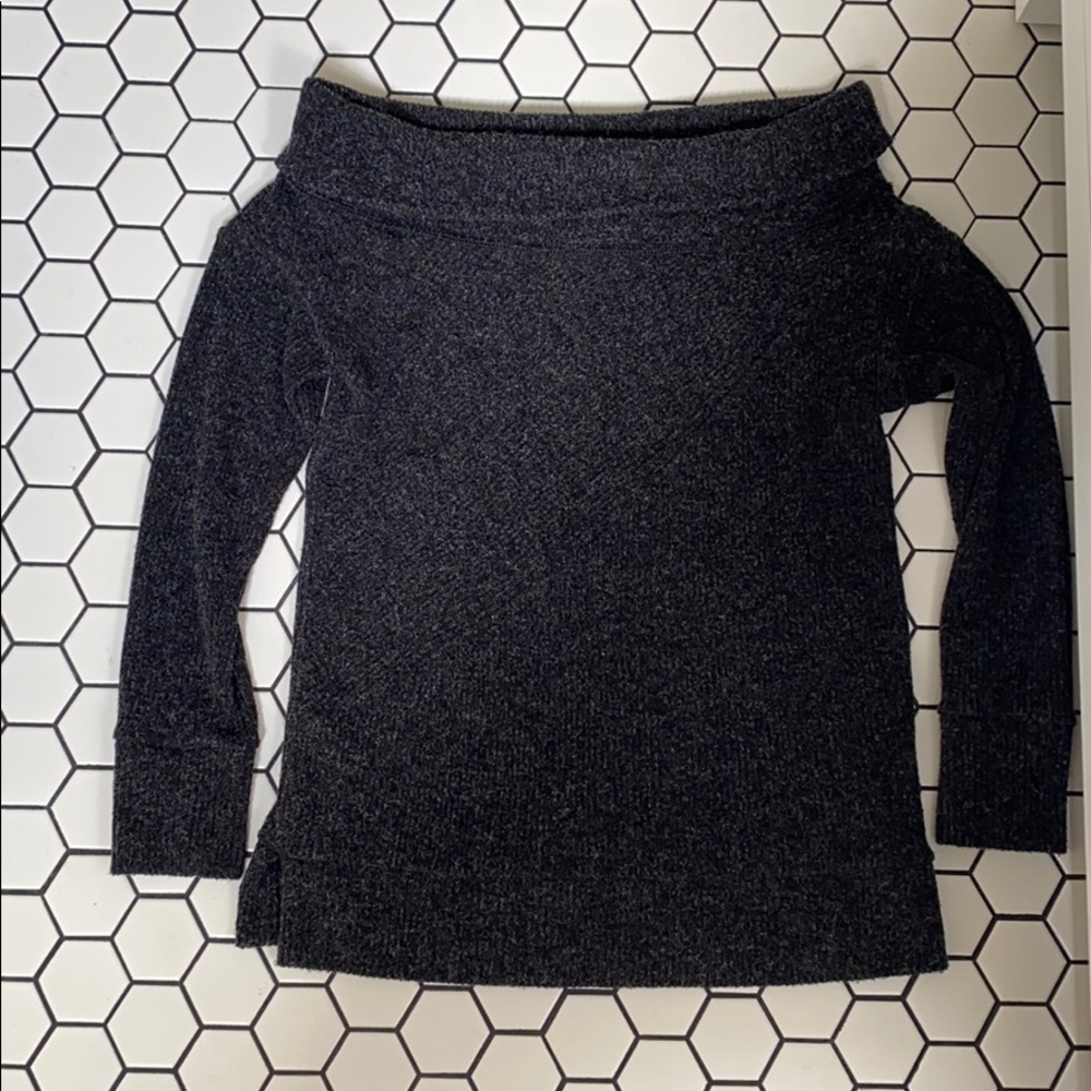 Off the shoulder sweater